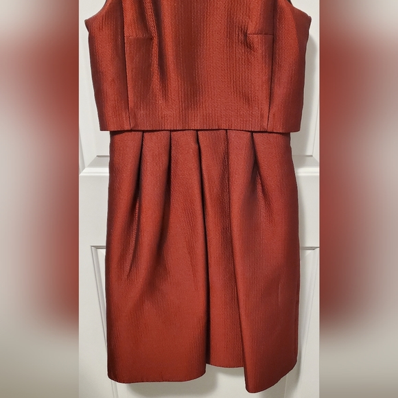 2/$69 BNWT deep red 🖤❤️ dress with black zipper detail  SZ 6 - Picture 5 of 16